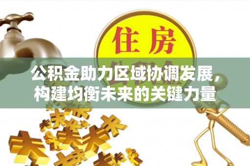 六枝公积金助力区域协调发展，构建均衡未来的关键力量