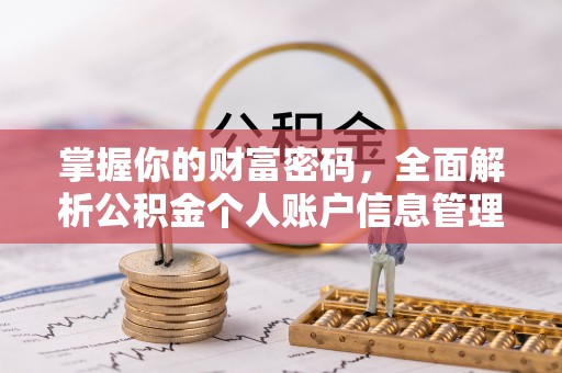 六枝掌握你的财富密码，全面解析公积金个人账户信息管理与优化