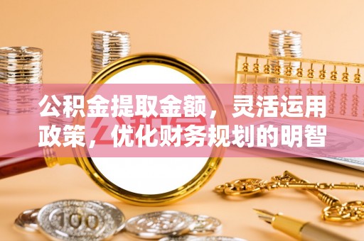 六枝公积金提取金额，灵活运用政策，优化财务规划的明智选择