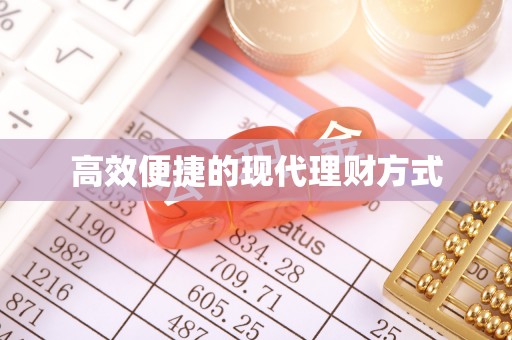 六枝高效便捷的现代理财方式