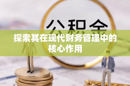 六枝探索其在现代财务管理中的核心作用