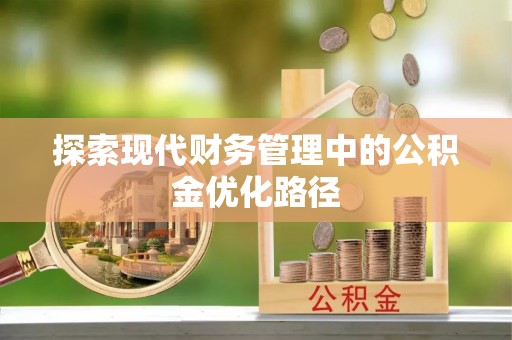 六枝探索现代财务管理中的公积金优化路径