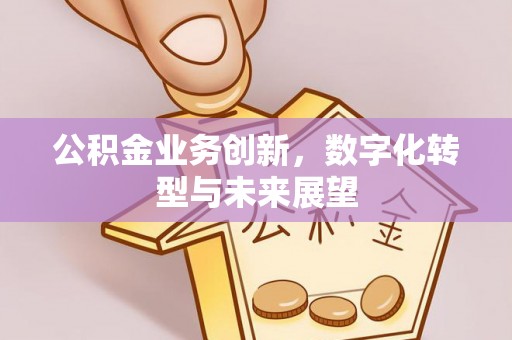 六枝公积金业务创新，数字化转型与未来展望