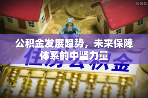 六枝公积金发展趋势，未来保障体系的中坚力量