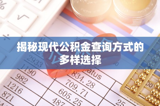 六枝揭秘现代公积金查询方式的多样选择