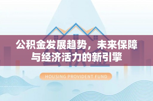 六枝公积金发展趋势，未来保障与经济活力的新引擎