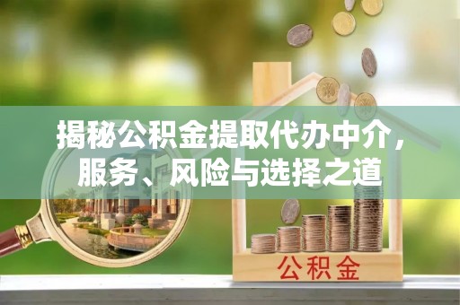 六枝揭秘公积金提取代办中介，服务、风险与选择之道