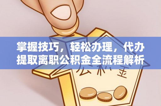 六枝掌握技巧，轻松办理，代办提取离职公积金全流程解析