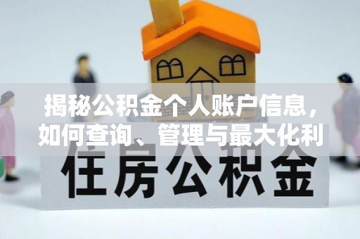 六枝揭秘公积金个人账户信息，如何查询、管理与最大化利用