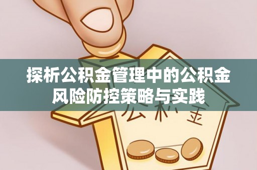 六枝探析公积金管理中的公积金风险防控策略与实践