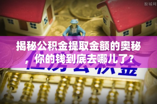六枝揭秘公积金提取金额的奥秘，你的钱到底去哪儿了？