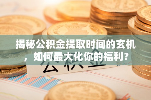 六枝揭秘公积金提取时间的玄机，如何最大化你的福利？