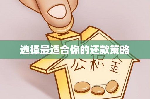 六枝选择最适合你的还款策略